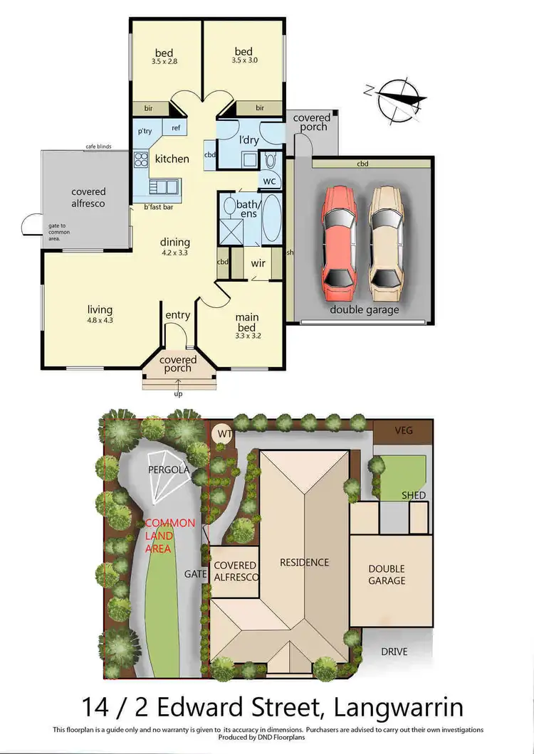 Floorplan of Homely unit listing, 14/2 Edward Street, Langwarrin VIC 3910
