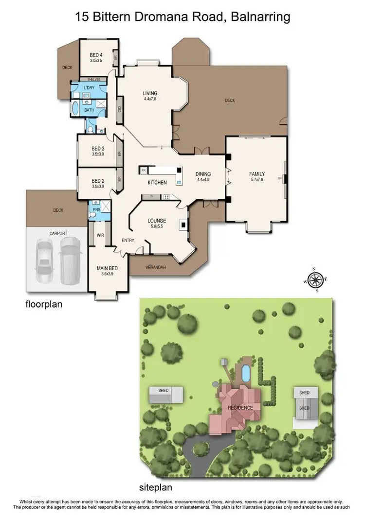 Floorplan of Homely land listing, 15 Bittern-Dromana Road, Balnarring VIC 3926