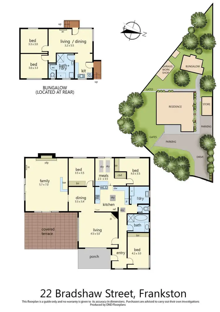 Floorplan of Homely house listing, 22 Bradshaw Street, Frankston VIC 3199