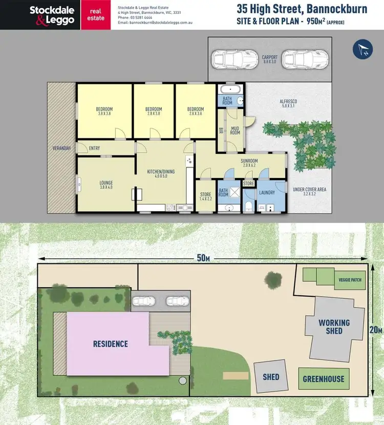 Floorplan of Homely house listing, 35 High Street, Bannockburn VIC 3331