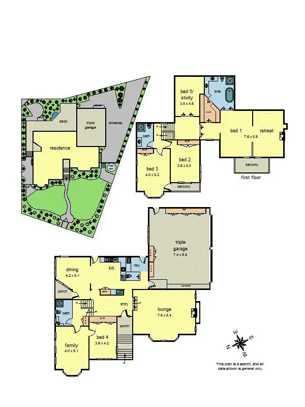 Floorplan of Homely house listing, 3 Woodland Avenue, Croydon VIC 3136