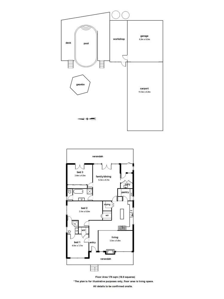 Floorplan of Homely house listing, 2 Evelyn Grove, Healesville VIC 3777