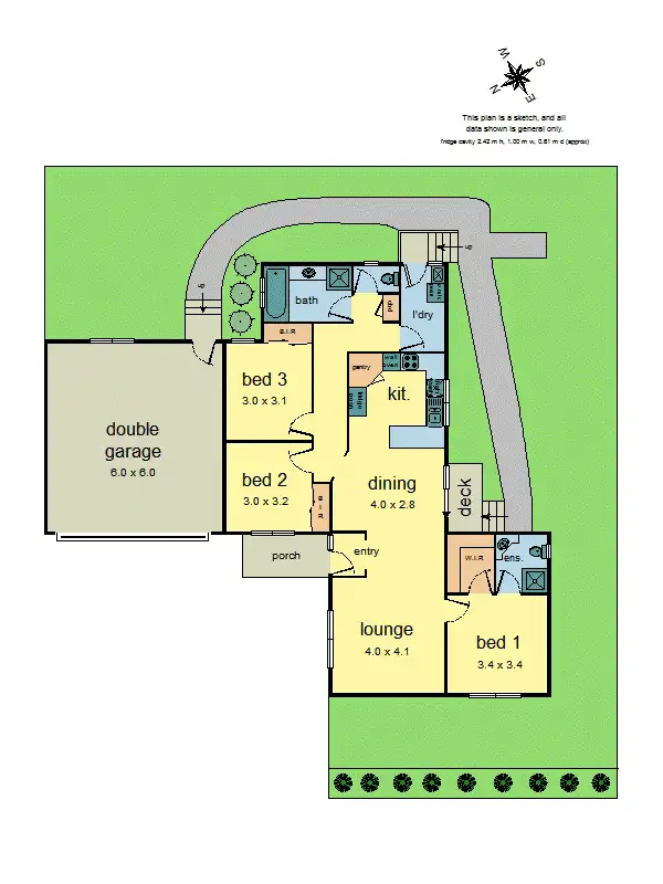 Floorplan of Homely unit listing, 4/24 Humber Road, Croydon North VIC 3136