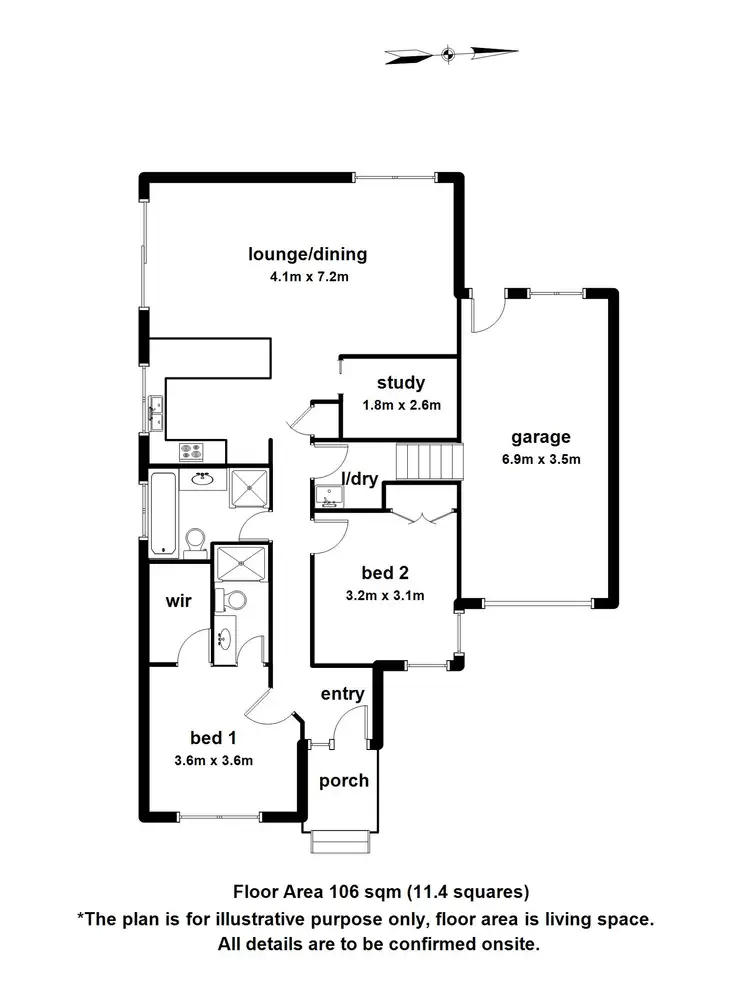 Floorplan of Homely unit listing, 6/21-23 Karinya Close, Healesville VIC 3777