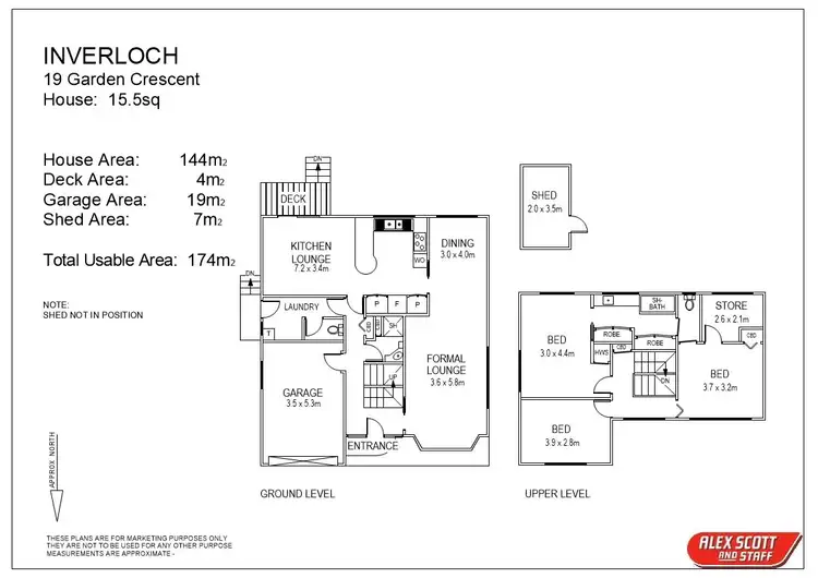 Floorplan of Homely house listing, 19 Garden Crescent, Inverloch VIC 3996