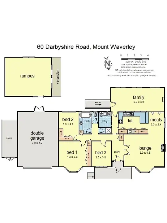 Floorplan of Homely house listing, 60 Darbyshire Road, Mount Waverley VIC 3149