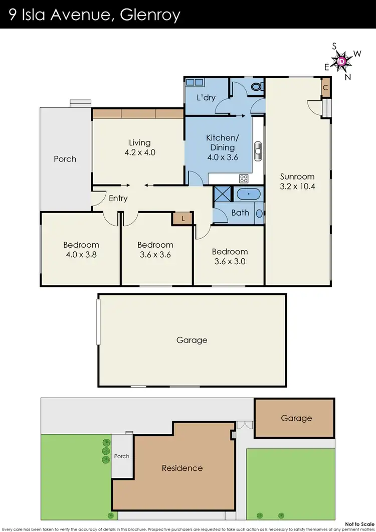 Floorplan of Homely house listing, 9 Isla Avenue, Glenroy VIC 3046