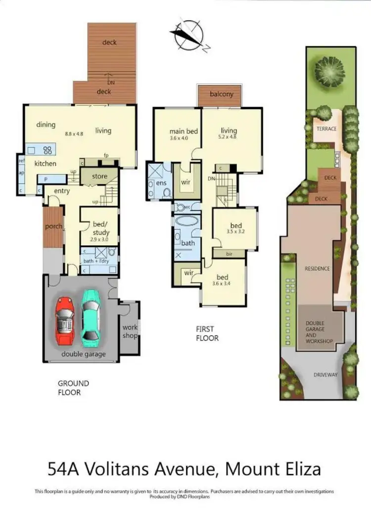 Floorplan of Homely house listing, 54a Volitans Avenue, Mount Eliza VIC 3930