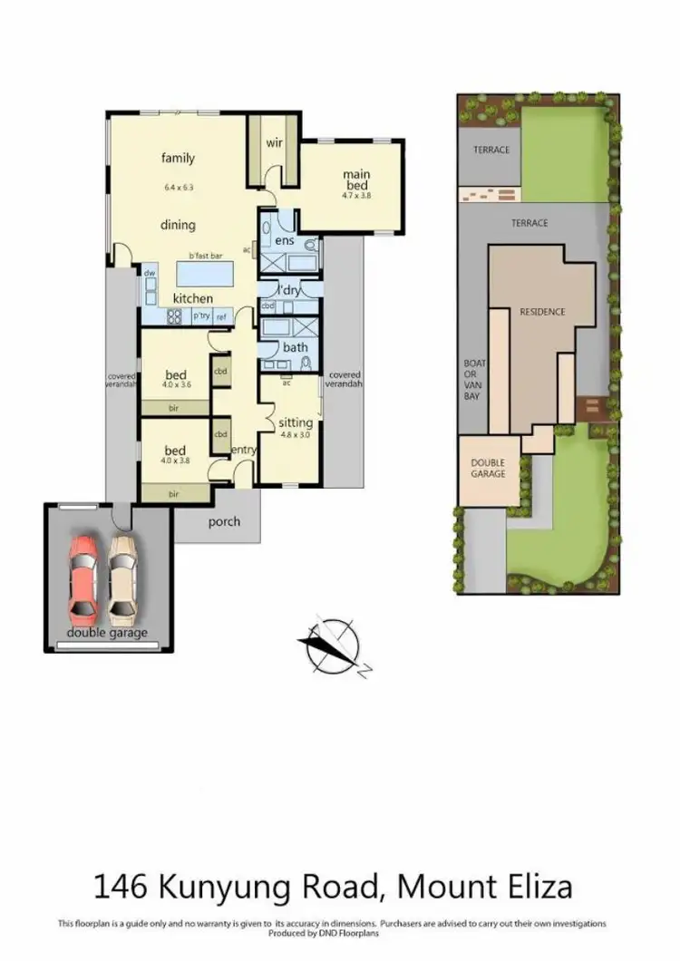 Floorplan of Homely house listing, 146 Kunyung Road, Mount Eliza VIC 3930