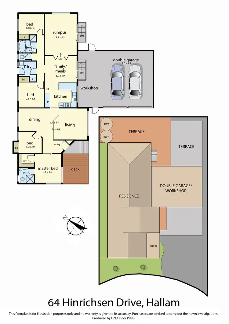 Floorplan of Homely land listing, 64 Hinrichsen Drive, Hallam VIC 3803