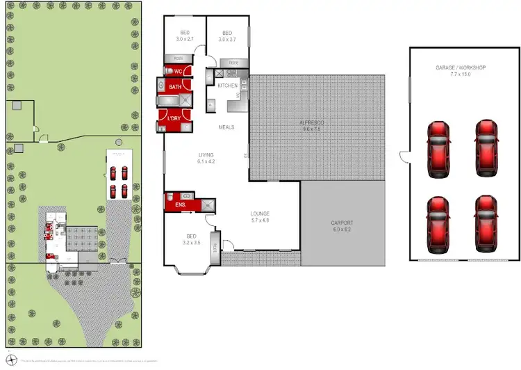 Floorplan of Homely house listing, 73 Geelong Road, Bannockburn VIC 3331