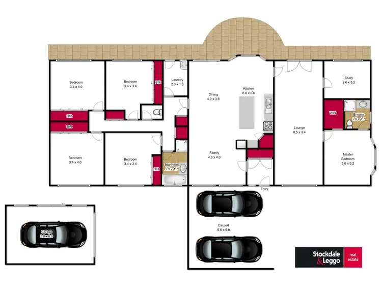 Floorplan of Homely house listing, 19 Palmgate Terrace, Traralgon VIC 3844