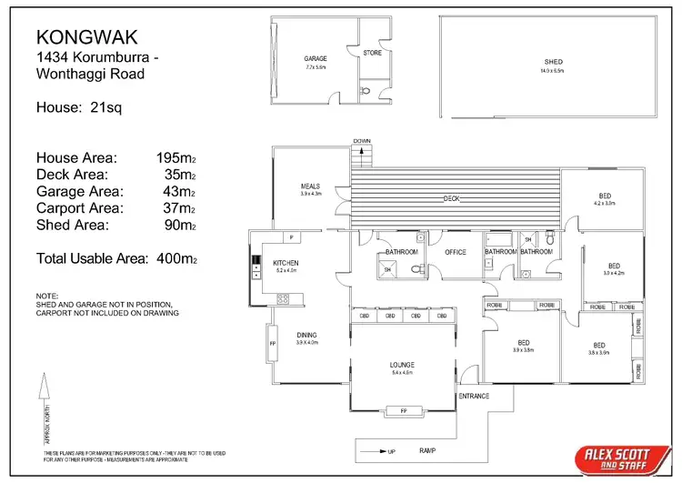 Floorplan of Homely house listing, 1434 Korumburra Wonthaggi Road, Kongwak VIC 3951