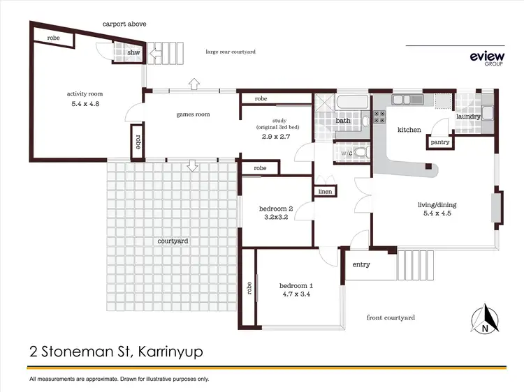 Floorplan of Homely land listing, 2 Stoneman Street, Karrinyup WA 6018