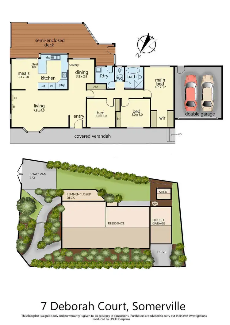 Floorplan of Homely house listing, 7 Deborah Court, Somerville VIC 3912