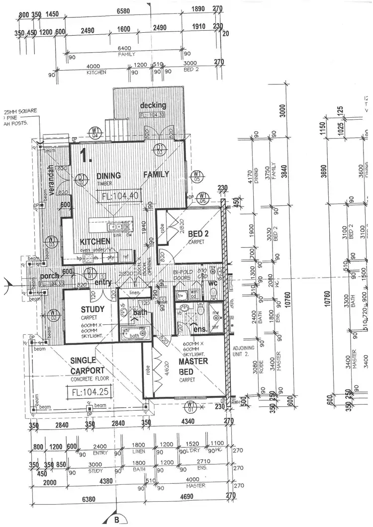 Floorplan of Homely unit listing, 1/86 Maroondah Highway, Healesville VIC 3777