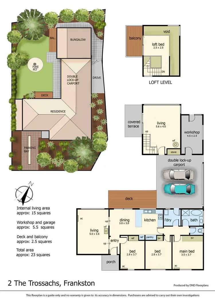 Floorplan of Homely house listing, 2 The Trossachs, Frankston VIC 3199