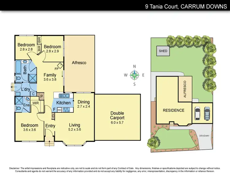 Floorplan of Homely land listing, 9 Tania Court, Carrum Downs VIC 3201