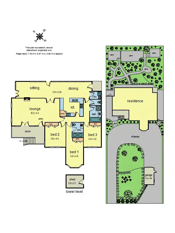 Floorplan of Homely house listing, 23 Glen Avenue, Croydon VIC 3136
