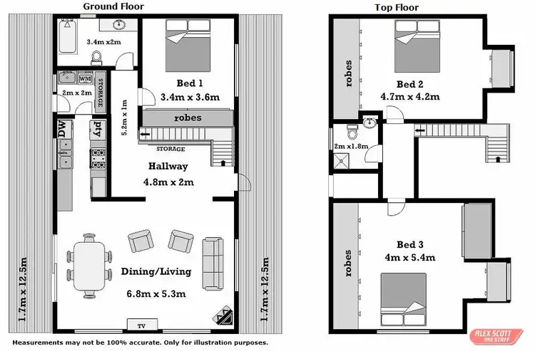 Floorplan of Homely house listing, 1 NAPOLI COURT, Smiths Beach VIC 3922