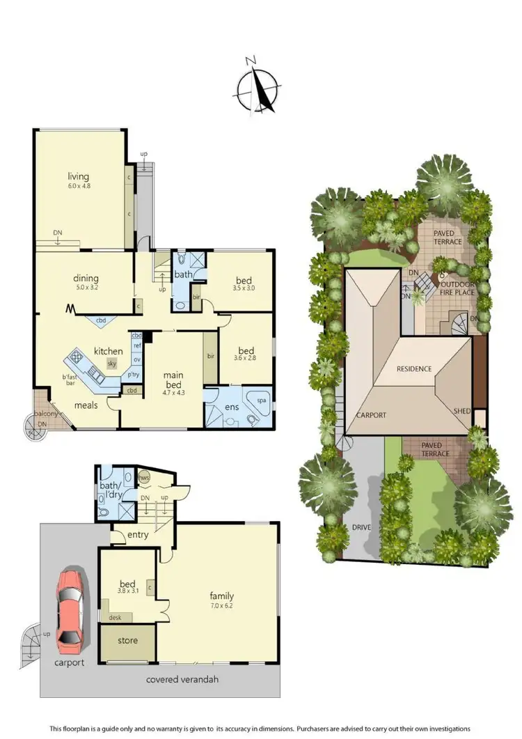 Floorplan of Homely house listing, 35 Mahoney Crescent, Seaford VIC 3198