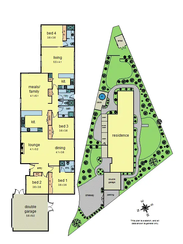 Floorplan of Homely house listing, 14 St Andrews Close, Croydon VIC 3136