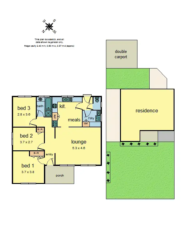 Floorplan of Homely house listing, 438 Hull Road, Mooroolbark VIC 3138