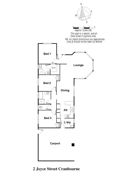 Floorplan of Homely house listing, 2 Joyce Street, Cranbourne West VIC 3977