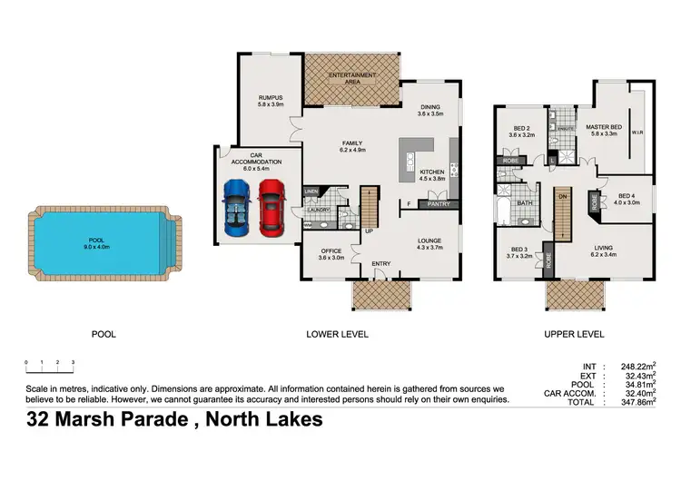 Floorplan of Homely house listing, 32 Marsh Parade, North Lakes QLD 4509