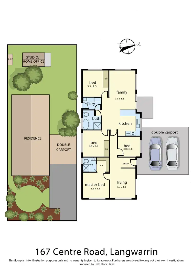 Floorplan of Homely house listing, 167 Centre Road, Langwarrin VIC 3910