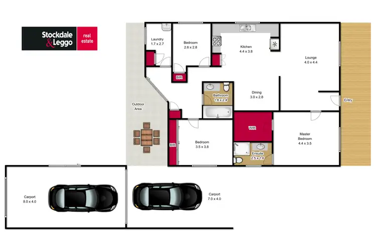 Floorplan of Homely house listing, 14 McLean Street, Morwell VIC 3840