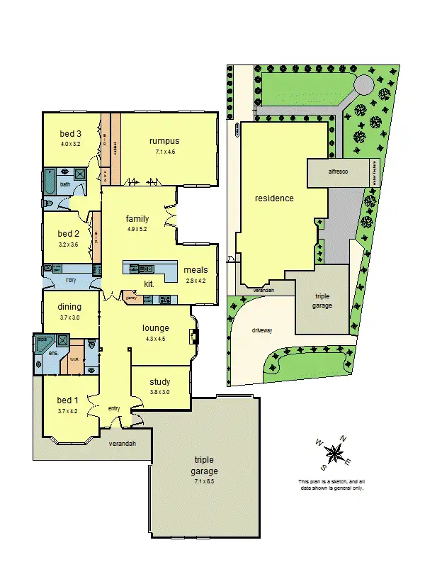 Floorplan of Homely house listing, 26 Packham Place, Wonga Park VIC 3115