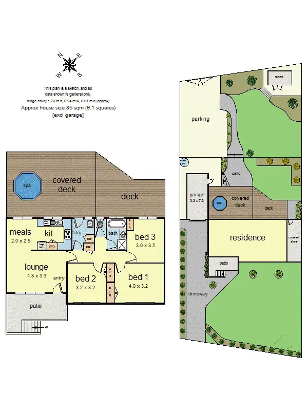 Floorplan of Homely house listing, 392 Swansea Road, Lilydale VIC 3140