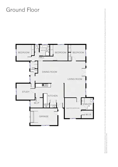 Floorplan of Homely house listing, 3 Lutzen Close, Baranduda VIC 3691