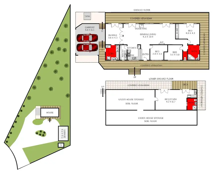Floorplan of Homely house listing, 18 Glenbrae Court, Bannockburn VIC 3331