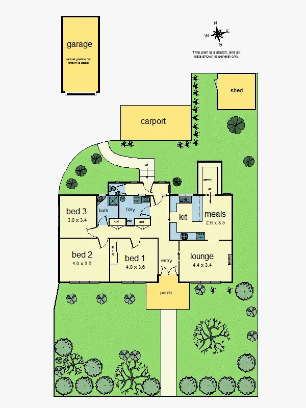Floorplan of Homely house listing, 3 Belmont Road West, Croydon South VIC 3136