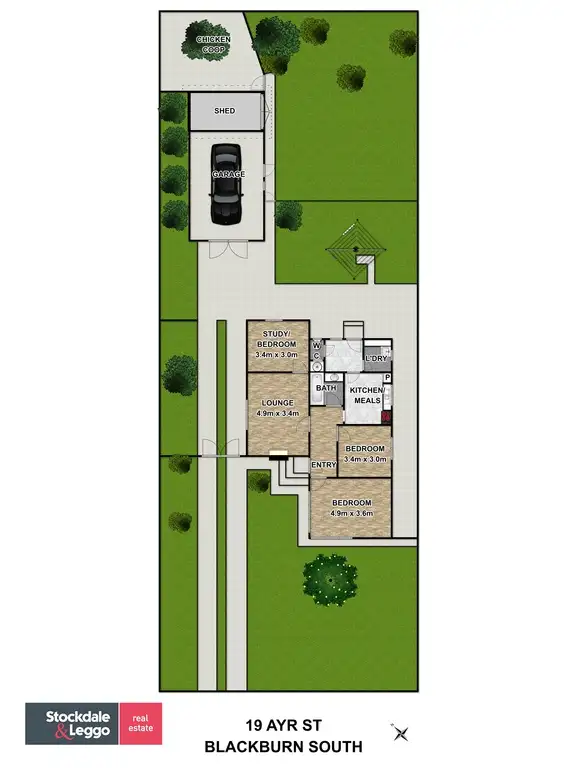 Floorplan of Homely house listing, 19 Ayr Street, Blackburn South VIC 3130