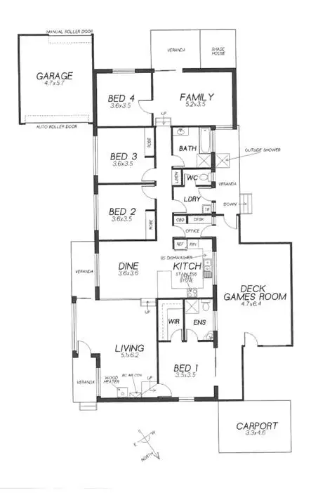Floorplan of Homely house listing, 303 Sandy Road, St Andrews Beach VIC 3941