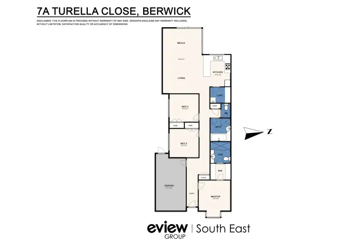 Floorplan of Homely house listing, 7a Turella Close, Berwick VIC 3806