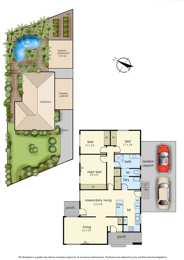 Floorplan of Homely house listing, 1171 Frankston-Flinders Road, Somerville VIC 3912