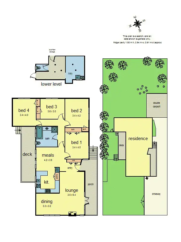 Floorplan of Homely house listing, 135 Dorset Road, Croydon VIC 3136
