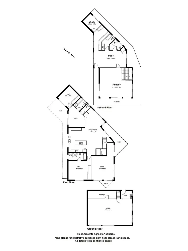 Floorplan of Homely house listing, 18 Pockett Lane, Healesville VIC 3777