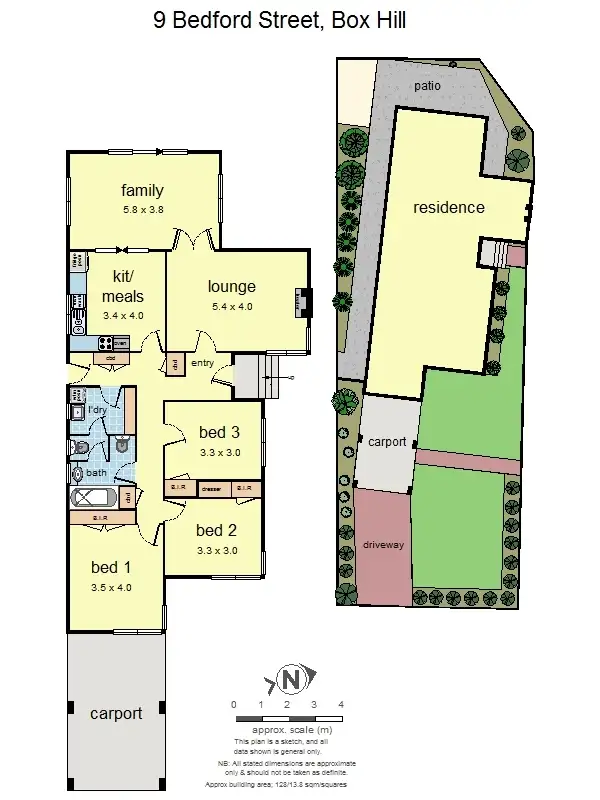 Floorplan of Homely house listing, 9 Bedford Street, Box Hill VIC 3128