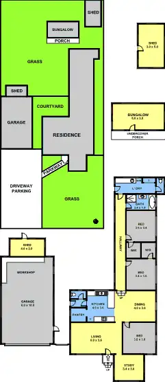 Floorplan of Homely house listing, 5 Metelman Court, Broadmeadows VIC 3047