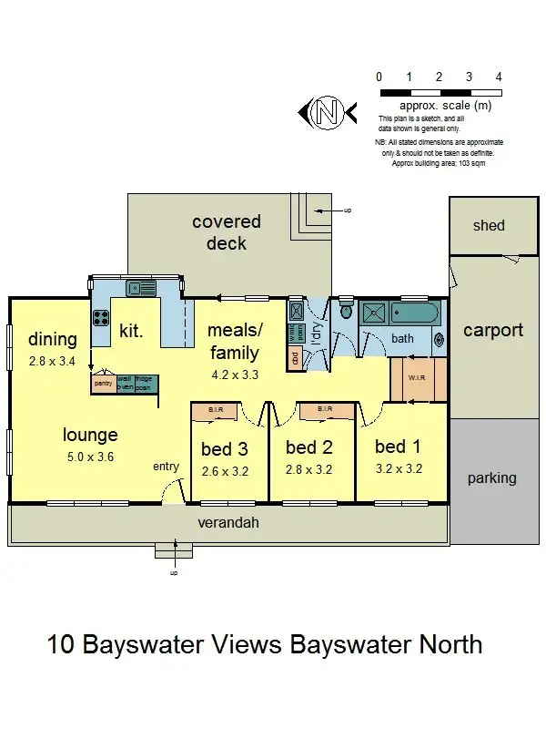 Floorplan of Homely house listing, 10 Bayswater View, Bayswater North VIC 3153