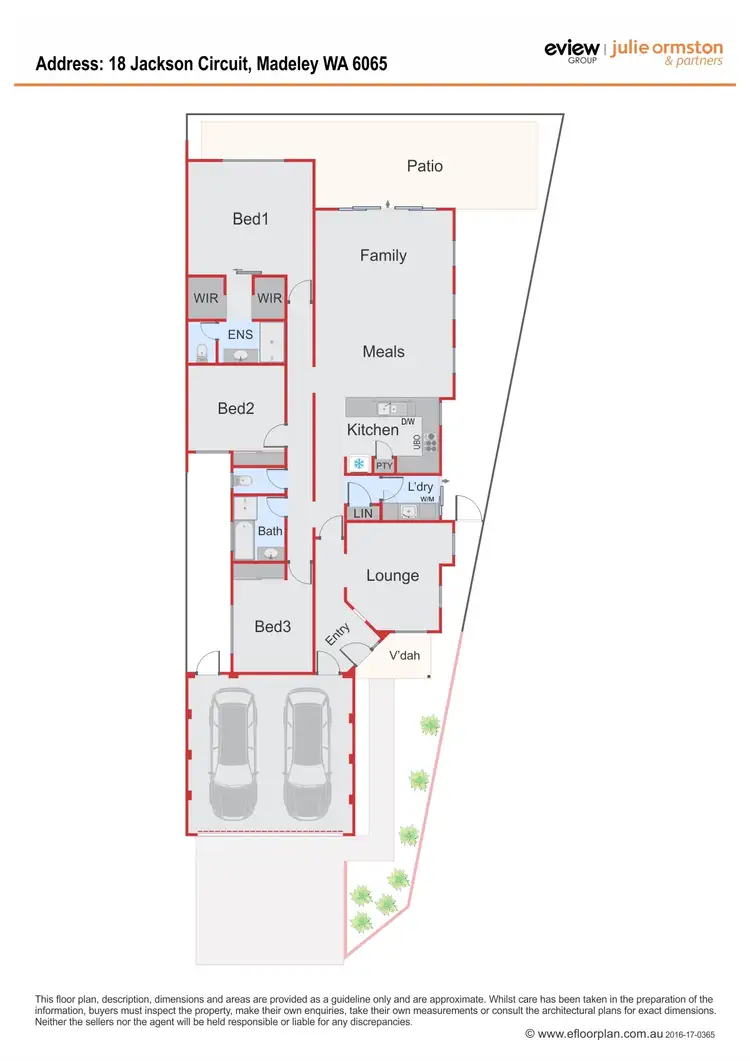Floorplan of Homely house listing, 18 Jackson Circuit, Madeley WA 6065