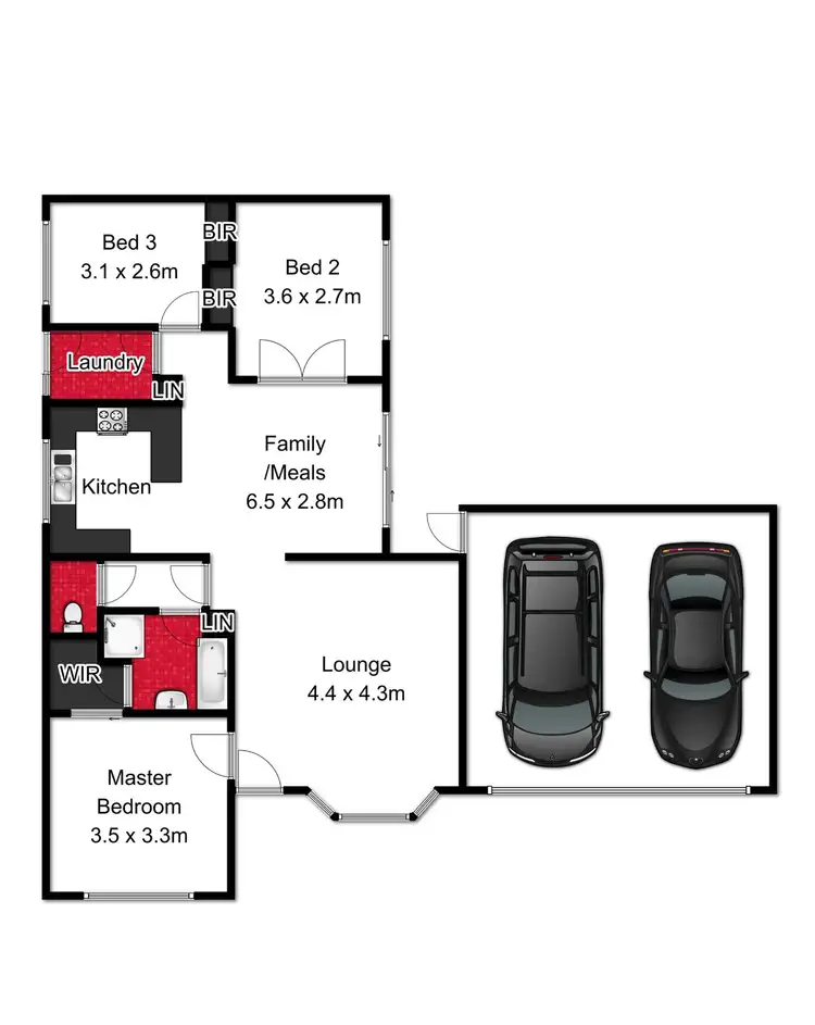 Floorplan of Homely townhouse listing, 10/113 Country Club Drive, Safety Beach VIC 3936