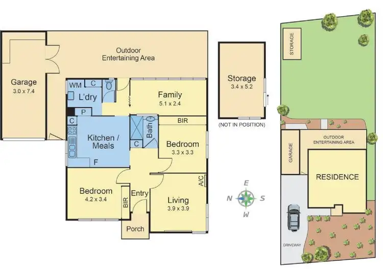 Floorplan of Homely house listing, 31 Kelvin Avenue, Seaford VIC 3198