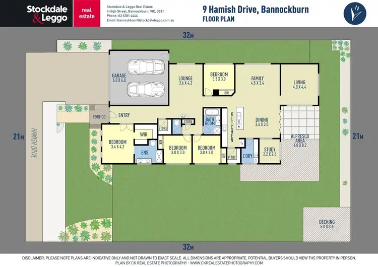 Floorplan of Homely house listing, 9 Hamish Drive, Bannockburn VIC 3331