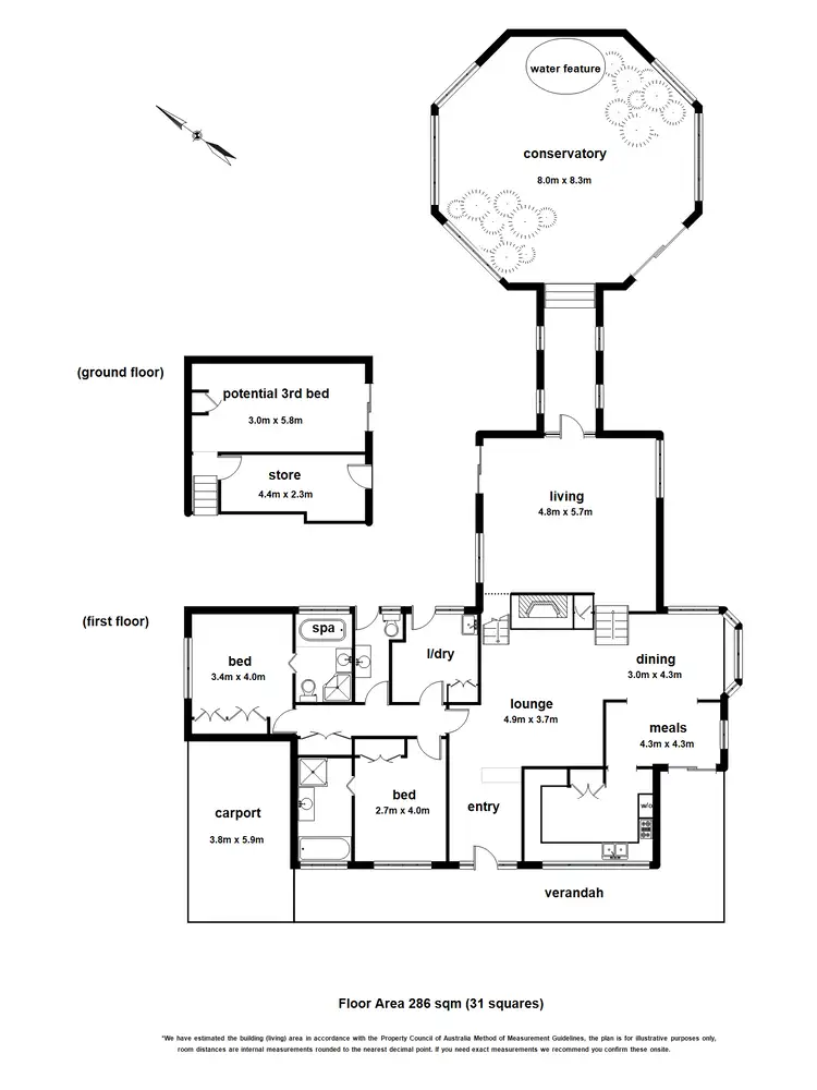 Floorplan of Homely house listing, 54 Kirkpatricks Road, Macclesfield VIC 3782